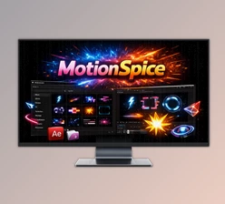 MotionSpice: motion asset library for AE by Aescripts (v2.0.3)